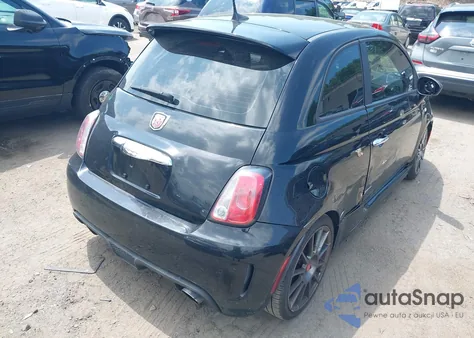 2016 Fiat 500 Abarth from USA, damaged, VIN 3C3CFFFH5GT170500